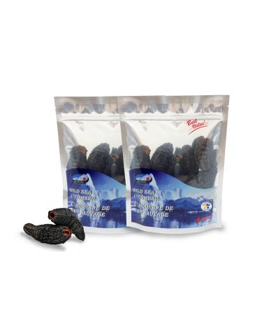 Arctica Food Canadian Dried Wild Sea Cucumber - 0 Trans 0 Cholesterol Low Sodium Great Source of Protein Premium Quality Superfood Value (454g x 2 packs)