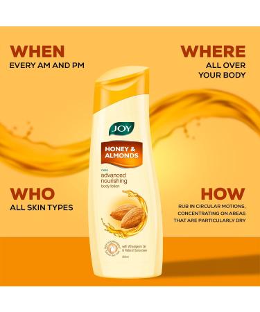 Joy Honey & Almonds Body Lotion 300ml - Buy Online on GoSupps.com