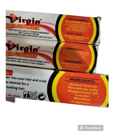 Virgin Hair Fertilizer 200g Jar: Anti Dandruff & Conditioning Cream for Rapid Hair Growth - Buy Online on GoSupps.com