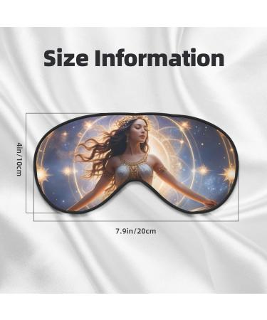 Soft Celestial Dance Eye Mask - Adjustable Breathable Light Blocking & Double-Sided for Ideal Sleep - Buy Online on GoSupps.com