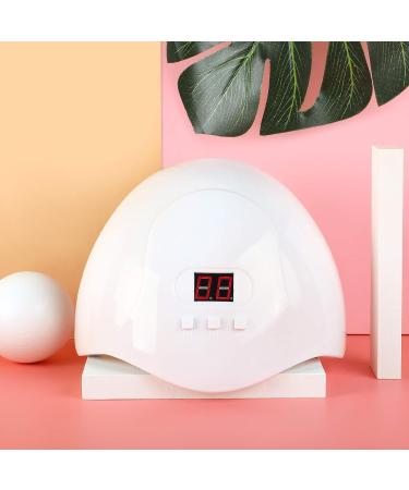 White U V LED Nail Lamp For Home Salon 36W Gel Polish Nail Dryer Curing Lamps With 3 Timer Presets Auto Sensor USB Cord Nail Art Tools for Manicure Pedicure - Buy Online on GoSupps.com