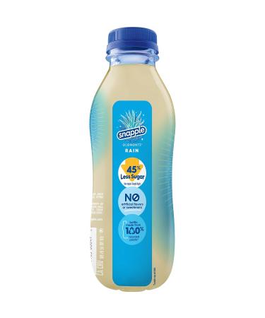 Snapple Elements Rain Agave Cactus Juice Drink - 12 Pack All Natural 10% Real Juice 15.9 Fl Oz No Artificial Flavors - Buy Online on GoSupps.com