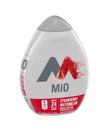 MiO Strawberry Watermelon Liquid Water Enhancer 1.62oz (Pack of 4) - Caffeine-Free & Delicious Flavor Boost - Buy Online on GoSupps.com