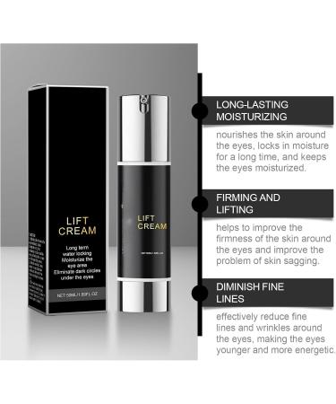 Instant Eye Lift Cream Fast Eye Cream Lifting and Firming Eye Cream Moisturizes Eye Area for Eye Bags and Fine Lines - Buy Online on GoSupps.com