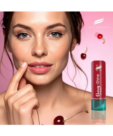 Himalaya Cherry Shine Lip Balm with cherry seed oil and vitamin E Natural glossy finish Nourishes hydrates and protects the lips 45 g - Buy Online on GoSupps.com