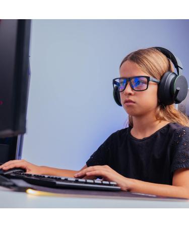 Horus X - Blue Light Filter Glasses for Kids | Anti-Glare Gaming Glasses for Boys & Girls | One Small Light One Small Clear - Buy Online on GoSupps.com