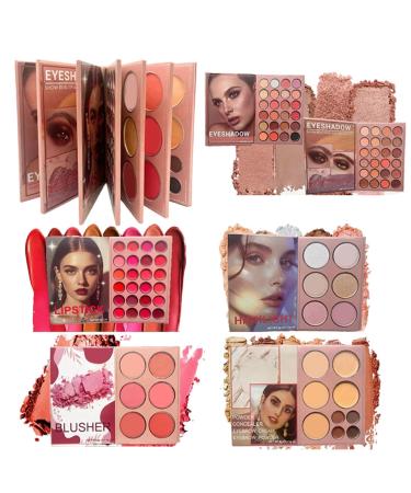 Palette de Maquillage Longue Dur e Portable Multi-couleurs | Palette De Fard Paupi res Contour Color Pour Mariage Anniversaire Joues Filles D butant Quotidien Voyage F te