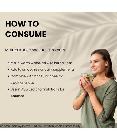 BASIC AYURVEDA Shatavari Powder 3.5 Oz (100g) | 100% Natural Plant-Based Root Powder | Traditionally Used in Ayurveda for Women s Wellness, Vitality & Strength | No Additives | Vegan & Gluten-Free - Buy Online on GoSupps.com