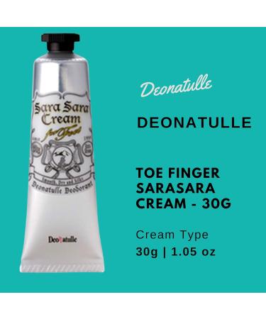 Deonatulle Toe Finger Sarasara Cream - 30g - Japan No1 Deodorant - Buy Online on GoSupps.com