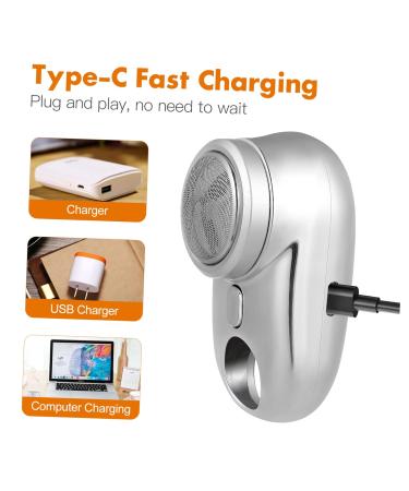 IPetBoom 3PCS Electric Shaver Set for Men | Trimmer Back Shaver Nose Trimmer | Portable Battery-Powered Razors for Travel - Buy Online on GoSupps.com