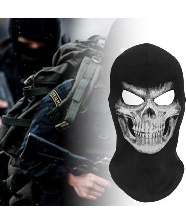 Skull Mask Balaclava for Men - Halloween Skeleton Face Mask for Outdoor Riding & Cosplay - Buy Online on GoSupps.com