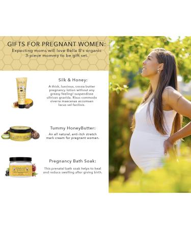 BELLA B 3-Piece Gift Set | Perfect Pregnancy Gifts for First-Time Moms | Sitz Bath Soak & Moisturizing Cream | Ideal Mom-To-Be Gift Basket - Buy Online on GoSupps.com