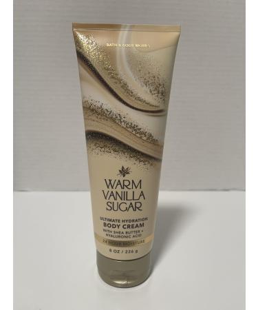 Warm Vanilla Sugar (Ultimate Hydration) Body Cream (8.0oz) with Shea butter+Hyaluronic acid