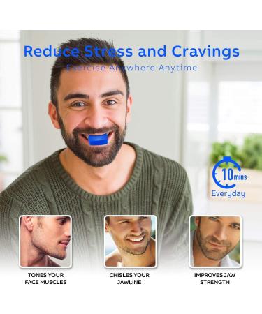 Citystores Jaw Exerciser Jawline Exerciser Jaw Jaw Face Neck Toner Toning Anti-Wrinkle - Type 1 - Buy Online on GoSupps.com