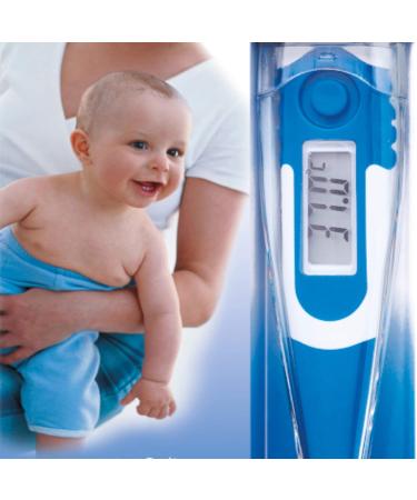 Buy Geratherm Digital Fever Thermometer for Baby & Children - Flexible Tip Blue | Best International Shipping - Buy Online on GoSupps.com
