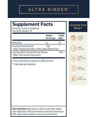 Quicksilver Scientific Liver Detox Cleanse Kit - Ultra Binder & Liver Sauce for GI Detox & Toxin Binding - Buy Online on GoSupps.com