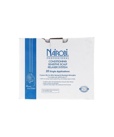 Conditioning Sensitive Scalp Relaxer System Kit - 20 Single Applications for Smooth & Healthy Hair | International Shipping Available - Buy Online on GoSupps.com