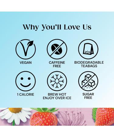 Twinings Superblends Unwind Tea - Strawberry Herbal Infusion with Camomile, Lemon Balm, Limeflower & Vitamin B12 | 80 Biodegradable Tea Bags - Buy Online on GoSupps.com