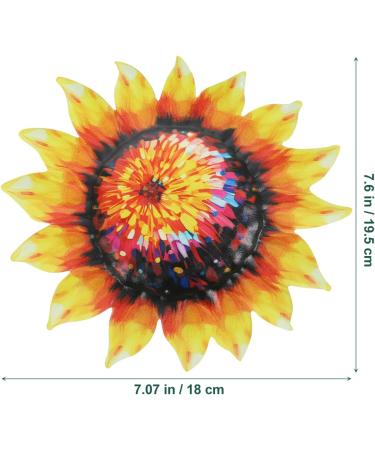 Zerodeko Sunflower Wall Decoration Hanging Wall Art Home Decor Flower Wall Art Wall Decorations Kitchen Decorations Wall Flower Decor Hanging Decor 3d Decorative Wall Outdoor Iron - Buy Online on GoSupps.com
