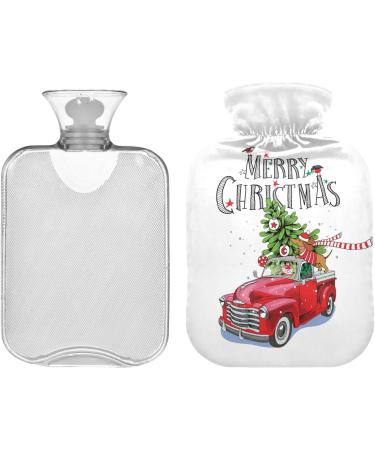 Christmas Truck Hot Water Bottle | 1L Heat Bottle for Pain Relief & Warmth | Ideal for Sports Injuries Hand & Foot Warmer - Buy Online on GoSupps.com