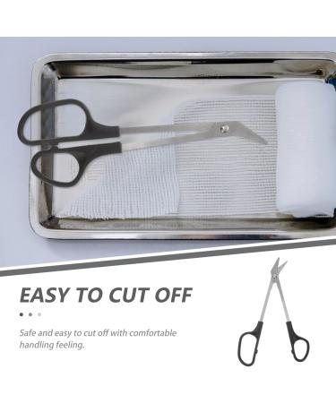 Minkissy Long Handled Toenail Scissors and Clipper - Easy Cuticle Scissor for Thick Toe Nails - Men, Women, Elderly - Black - Buy Online on GoSupps.com