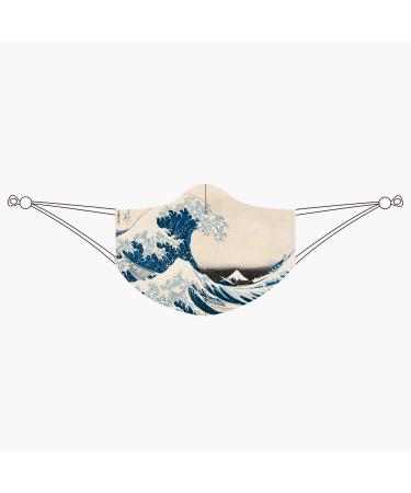 LOQI KATSUSHIKA HOKUSAI Face Mask - The Great Wave
