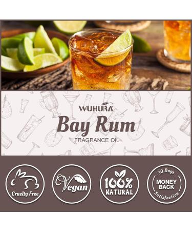 Buy Bay Rum Fragrance Oil for Men - Premium 30ML Scented Essential Oil for Diffuser | International Shipping Available - Buy Online on GoSupps.com
