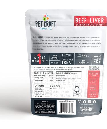 Natural Grain-Free Salmon & Liver Dog Treats - Training Treats for Puppies | Pet Craft Supply - Buy Online on GoSupps.com