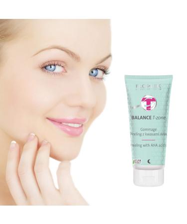 Floslek Fruit Acid Peeling - 125g AHA Face Mask for All Skin Types | Effective Gommage for Mess Pimples & Pustules | International Shipping Available - Buy Online on GoSupps.com