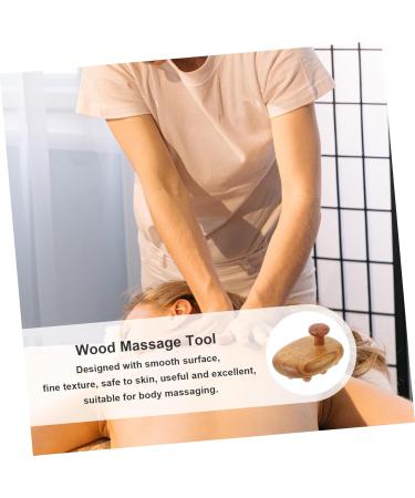 Tovinanna Sandalwood Meridian Brush & 12 Pearl Thigh Massager | Gua Sha Wood Spa Tools for Body Massage & Femininity - Buy Online on GoSupps.com