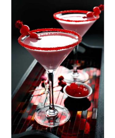 Opies | Red Maraschino Cocktail Cherries With Stem | 3x225g - Buy Online on GoSupps.com