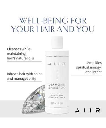 AIIR Diamond Color Treated Hair Shampoo - Fragrance Free Organic Sulfate Free Color Safe Hair Repair | 8 oz - Buy Online on GoSupps.com