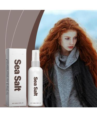 Sea Salt Spray - Texturizing Vanilla Sea Salt Spray Sandalwood Sea Salt Spray for Fluffy Hair Hydration and Hair Shine Spray Curl and Beach Waves Spray for Hair Non Greasy & Non Sticky (2pc) - Buy Online on GoSupps.com
