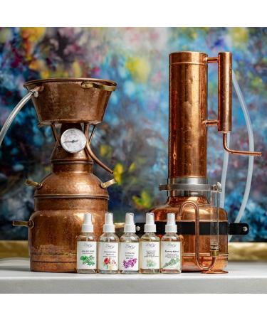 Lilac Hydrosol Facial Toner Organic Flower Water | Refreshing Aromatherapy Mist for Face & Hair | Balancing Cooling & Hydrating | Small Batch Distilled | 4 fl oz - Buy Online on GoSupps.com