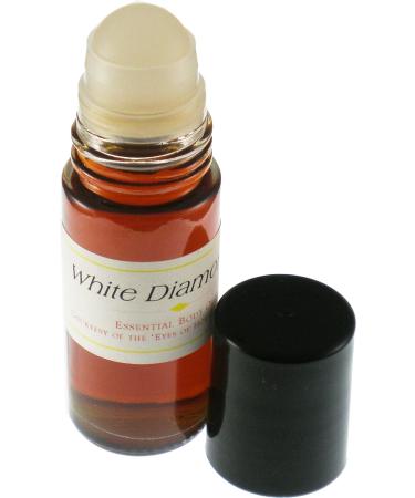 White Diamonds - Type ET For Women Scented Body Oil Fragrance Roll-On - Brown - 1 oz. - ID#6510 1 Fl Oz (Pack of 1)