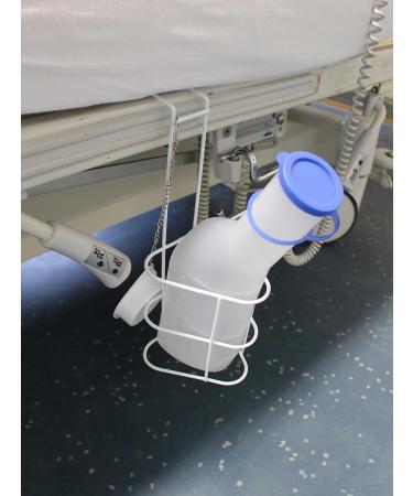 Medi-Inn 1000ml Urine Bottle for Men with Bed Holder | Durable PP Design - Ideal for Home & Travel - Buy Online on GoSupps.com