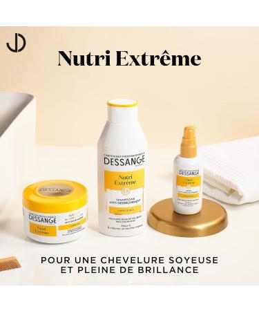 DESSANGE - Nutri-Extreme Anti-Dryness Cream Conditioner - Formula Enriched With Volubilis Oil & Pro-Vitamin B5 - Protection & Silky Touch - For Dry & Parched Hair - 250 ml - Buy Online on GoSupps.com