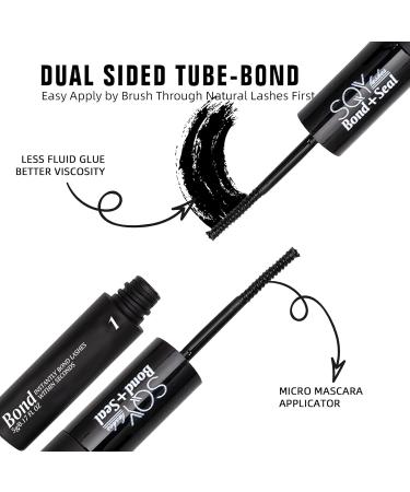 Waterproof Lash Bond and Seal for Eyelash Extensions | Strong Hold Long Lasting Glue | 48-72 Hours | International Shipping - Buy Online on GoSupps.com