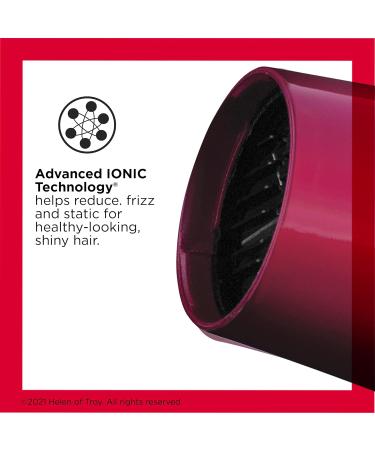 Revlon RVDR5191F Ionic Technology Ceramic Hair Dryer with Diffuser Ionic 3 Heat/2 Speed Settings Powerful Fast Drying Less Frizz Pink - Buy Online on GoSupps.com