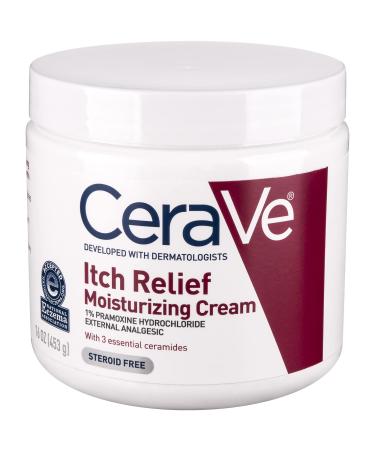 Cera Ve  Itch Relief Cream  16 Ounce