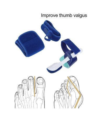 Bunion Toe Separator & Straightener for Hallux Valgus Correction - Toe Spacer & Overlapping Toes Corrector for Men and Women (Right) - Buy Online on GoSupps.com