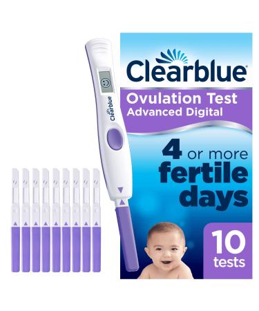 Clearblue Advanced Digital Ovulation Test--Pack of 10 Sticks