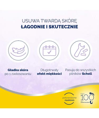 Scholl Velvet Smooth Refill Wet&Dry - Extra Strong with Diamond Particles for Ultimate Foot Care | International Shipping Available - Buy Online on GoSupps.com