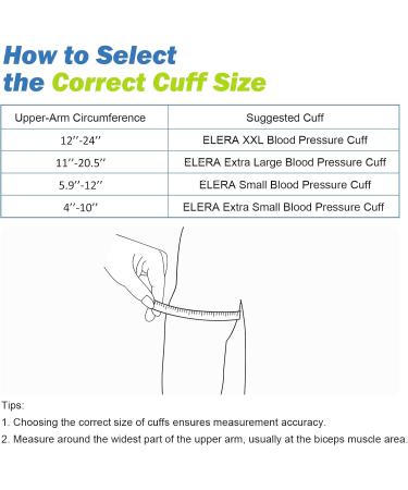 XXL Blood Pressure Cuff for Omron 9 -24 - Extra Large Replacement Cuff for Big Arms with 6 Connectors - Buy Online on GoSupps.com