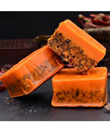  WSYLS Chongqing Hot Pot Base Butter Seasoning Small Pieces 50 g x 10 - Buy Online on GoSupps.com