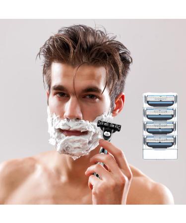 28 PCs Mach3 Razor Blades - Precision Manual Razors for Clean Beard & Leg Hair - Buy Online on GoSupps.com