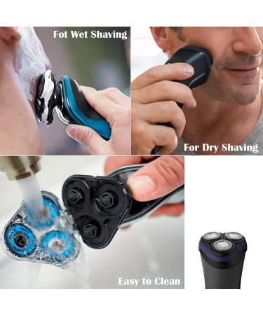 SH70 Replacement Head Blades for Noreclo 7000 & Philips S7000 Series - Premium Compatible Electric Shaver Heads - Buy Online on GoSupps.com