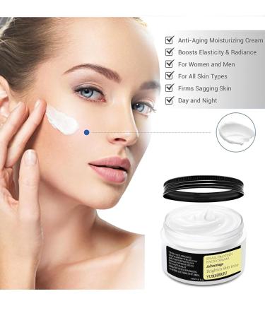 Snail Mucin Moisturizing Cream - 92% Snail Collagen Anti-Wrinkle Serum for Hydration & Firming | Daily Facial Repair Gel for Dry & Sensitive Skin - 3.52 fl oz - Buy Online on GoSupps.com