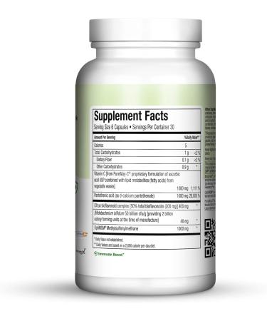 Maxi Health Allergy Support Vitamin C with MSM Sinus & Nasal Health 180 Count - Pack of 1 - Buy Online on GoSupps.com