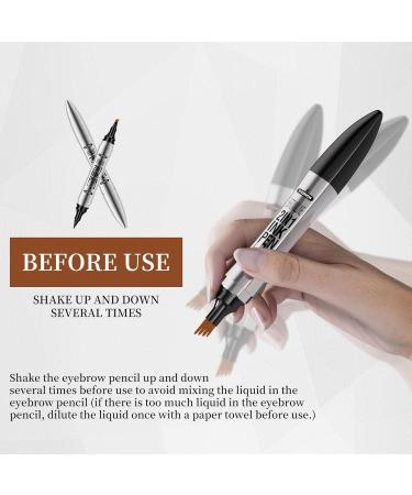Eyebrow Pencil Eye Makeup Eyebrow Pen Natural Eyebrow Hair Long Lasting Liquid Eyebrow Pen Eyebrow Pencil (03) - Buy Online on GoSupps.com